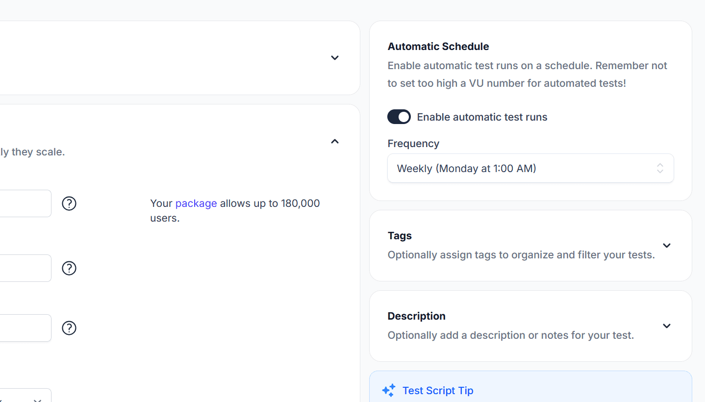 Continuous & Scheduled