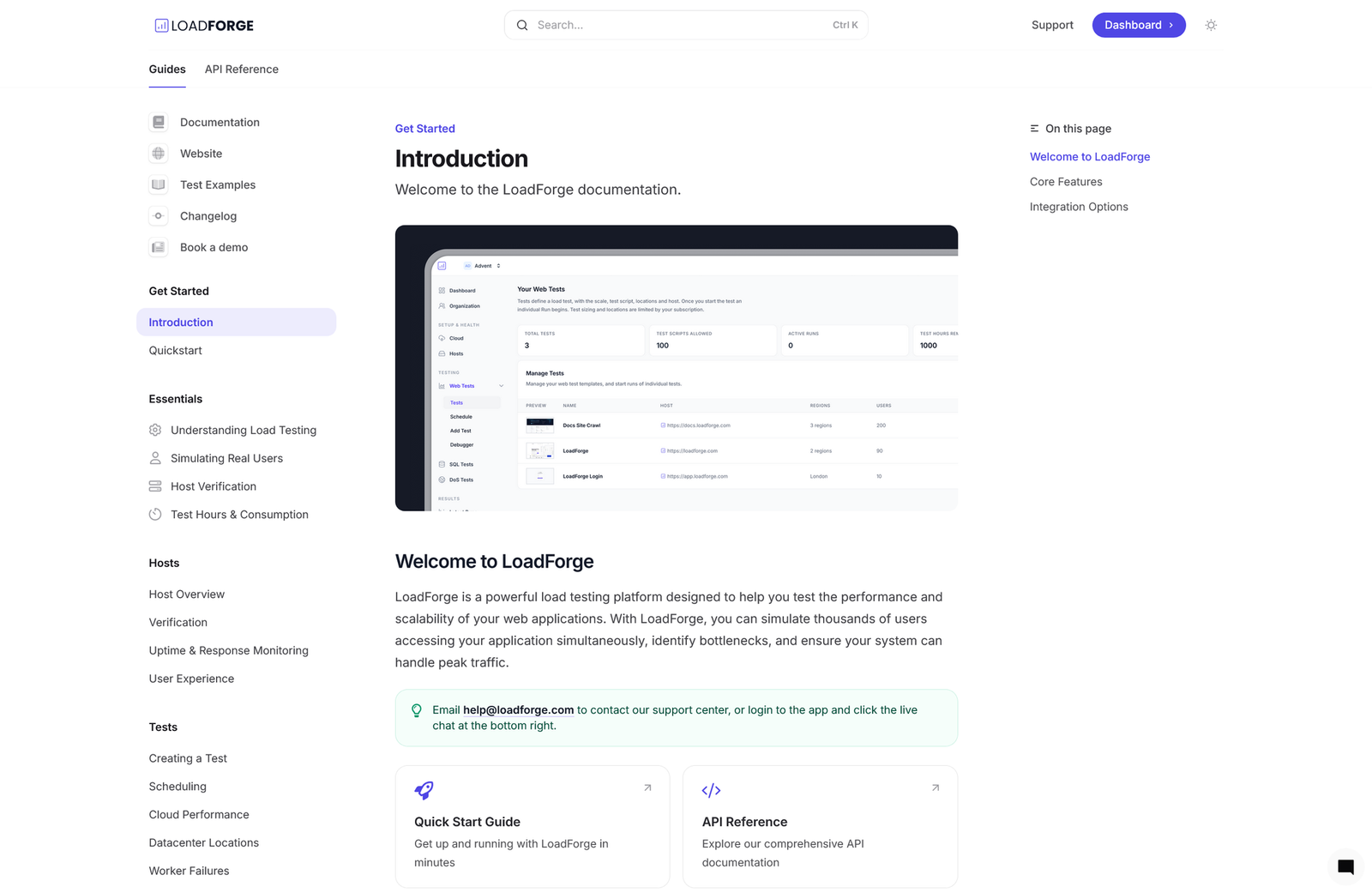 New Documentation Site | LoadForge